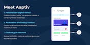 Aaptiv video/presentation/materials
