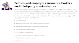 Cotiviti video/presentation/materials