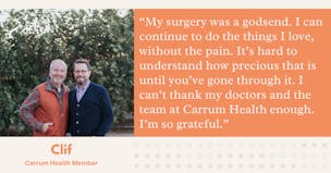 Carrum Health video/presentation/materials