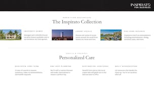 Inspirato for Business video/presentation/materials