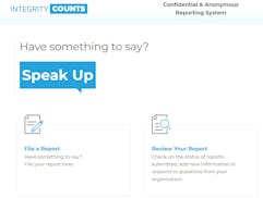 Whistleblower Security video/presentation/materials