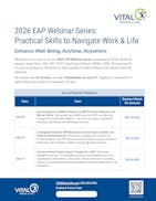VITAL WorkLife video/presentation/materials