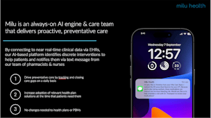 Milu Health video/presentation/materials