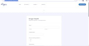Kroger Health Co video/presentation/materials