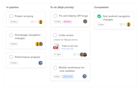 ProofHub video/presentation/materials
